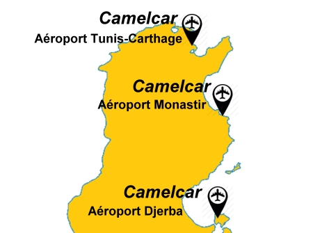 agence de location voiture aéroport Tunis-Carthage