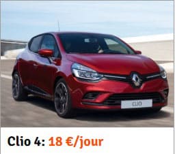 offre voiture clio location