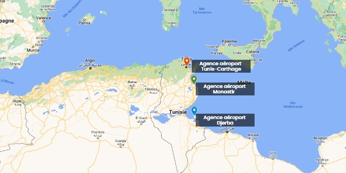 agence de location voiture aéroport Tunis-Carthage